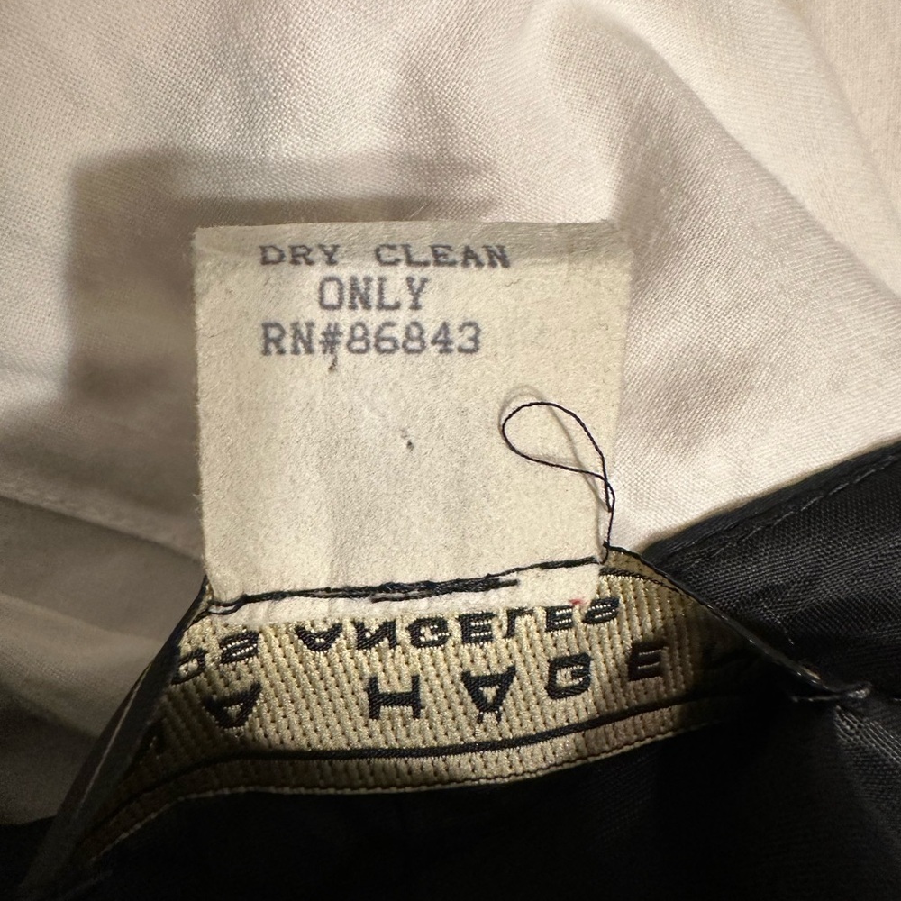 Tina Hagen L A SILK Vintage Dress Suit Embroidered Sz12 Formal Wedding guest - Picture 14 of 16